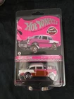 Hot Wheels Red Line Club Chevy Bel Air Gasser 1955 1:64 Scale Car - Pink