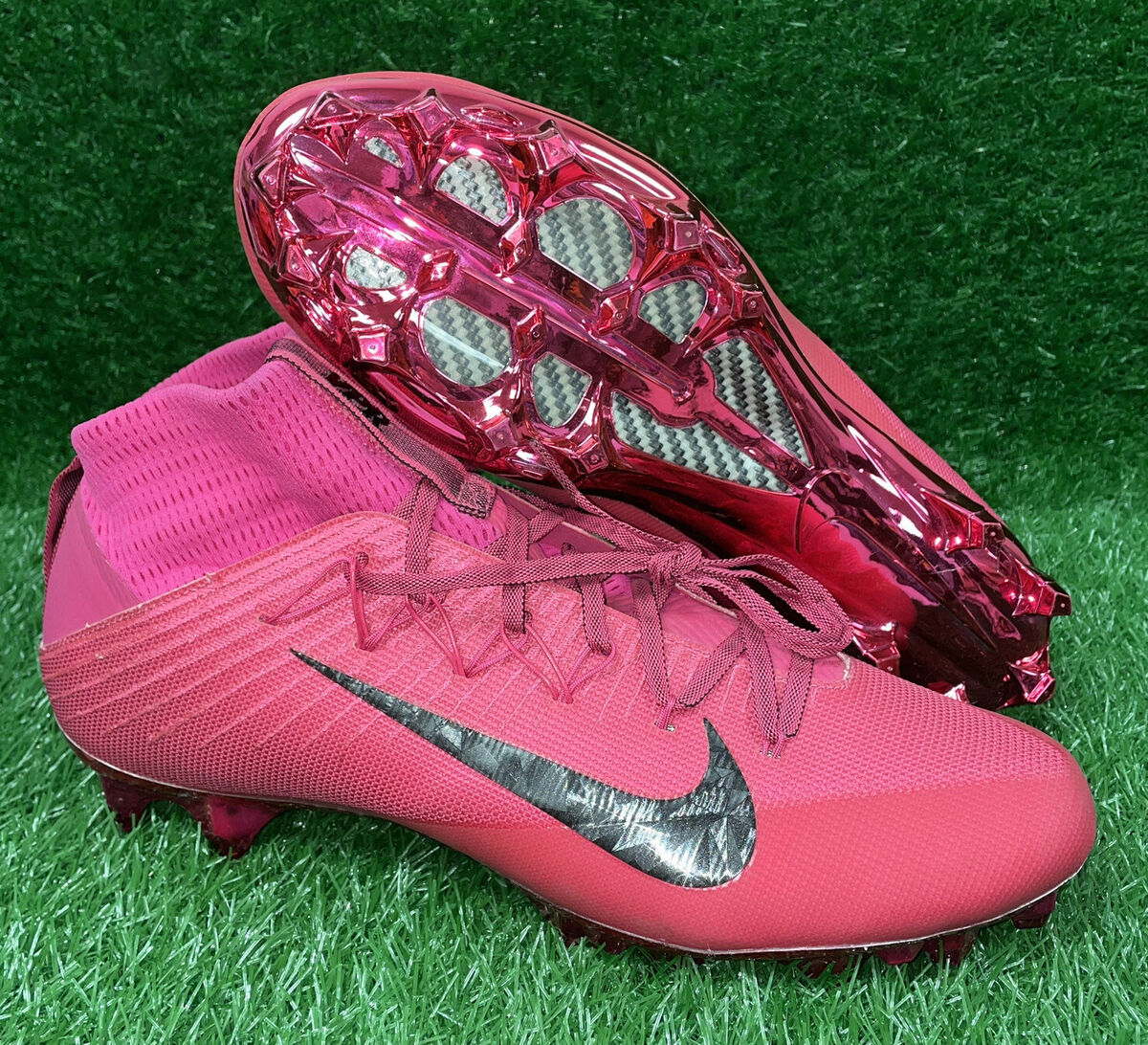 Nike Vapor Untouchable 2 CF Pink BCA Football Cleats Size Nike Vapor Untouchable 2 CF Pink BCA Football Cleats Size