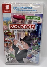 MONOPOLY For Nintendo Switch. SEALED FREE SHIPPING