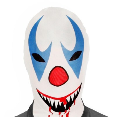 MORPHSUITS MORPHMASK KILLER CLOWN Halloween Karneval Horror Maske Kostüm Party