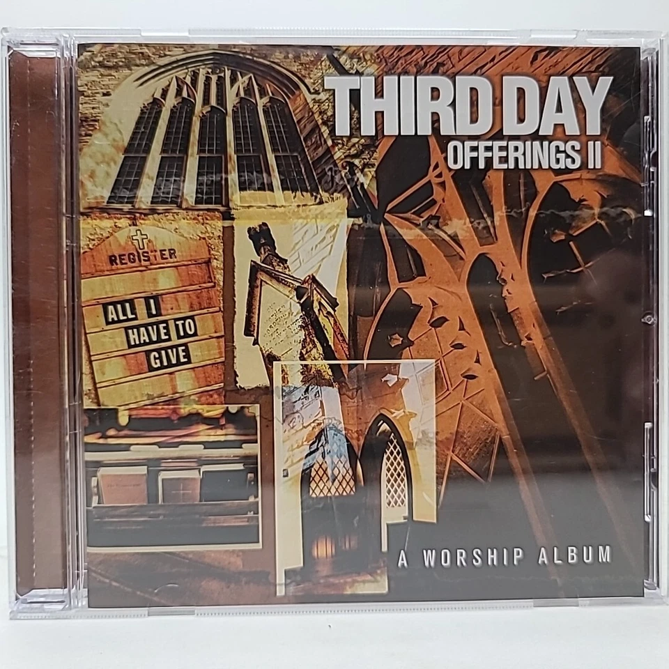 Third Day CD Lot of 2 - Offerings II: All I Have to Give & Wherever You Are VG Foto 4 de 4