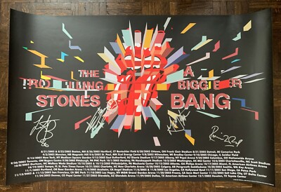 The Rolling Stones ポスター 合計5点セット Amazon.co.jp: ポスター/看板1989年 ツアーポスター Budweiser x