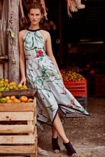 Anthropologie | Eva Franco | Cartographer Asymmetrical Dress | Size 0