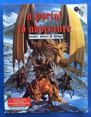 Ein Portal zum Abenteuer: Menschen, Orte und Dinge - Rollenhilfen - AD&D Mayfair 750