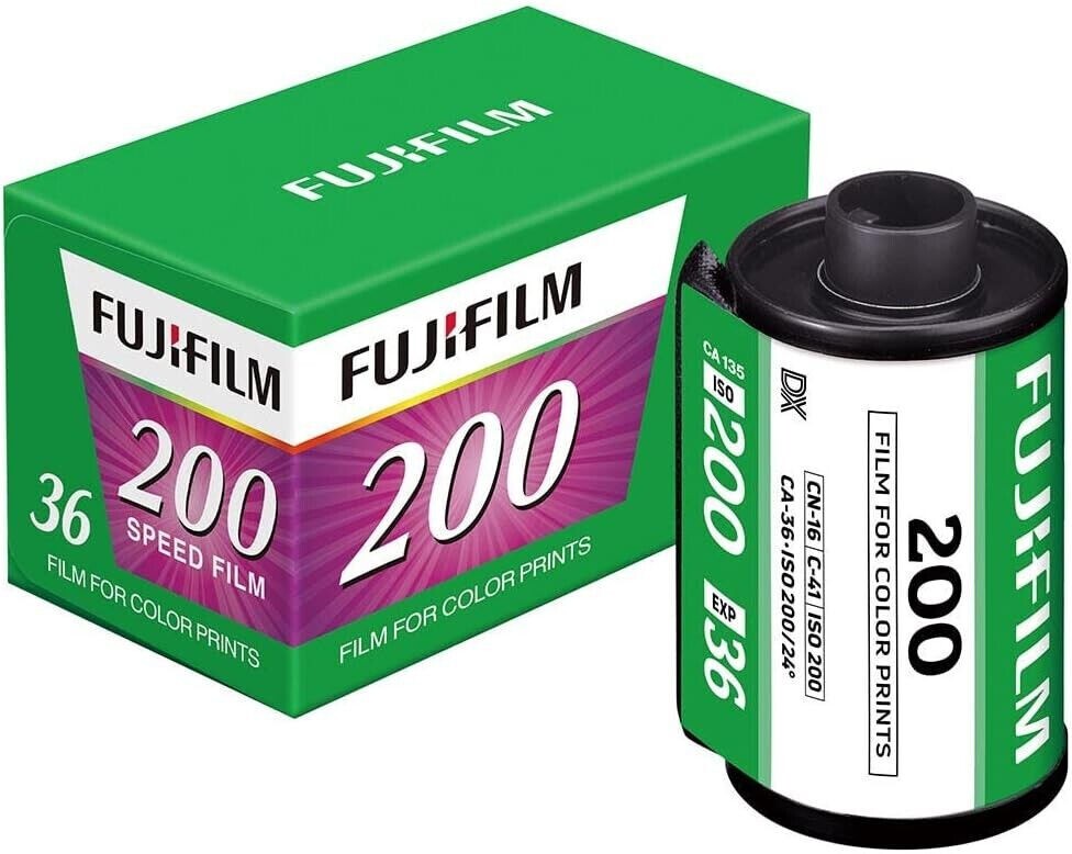 Fujifilm 35mm Colour Print Film - 36 Exposure 200ASA - 135mm