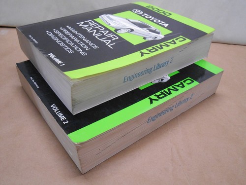 2000 Toyota Camry Genuine Factory Service Repair Manuals OEM Books - Picture 15 of 15