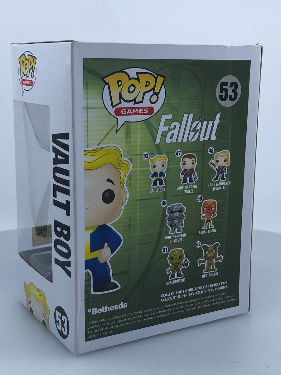 Funko POP! Games Fallout Vault Boy Green #53 Vinyl Figure