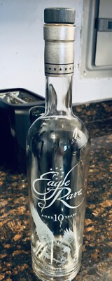 Eagle Rare aged 10 years Bourbon whisky 750ml empty bottle