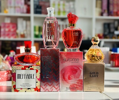 x 100ml woman’s perfume Eau De Perfume Spray Gift Pack Women Fragrance  Set UK