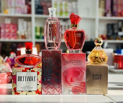 SCENTALIS 4 x 100ml woman’s perfume Eau De Perfume Spray Gift Pack Women Fragrance Set