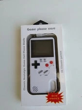 36 Classic Nostalgic Games. Cell Phone case model iphone X D-10 shellv White NIB