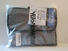Portable Baby Infant Changing Pad w Pacifier Holder Grey Black