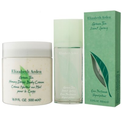 Elizabeth Arden Green Tea 100 ml EDP & 500 ml Green Tea Honey Drops Body Set