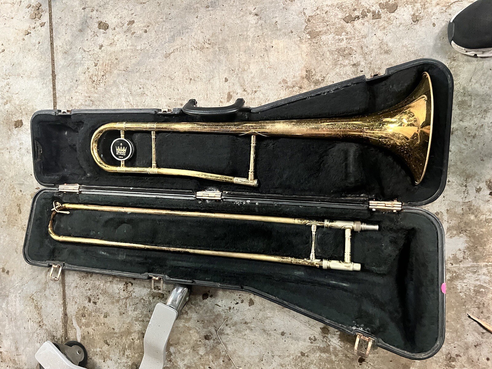 King 606 Trombone SN E1259 eBay