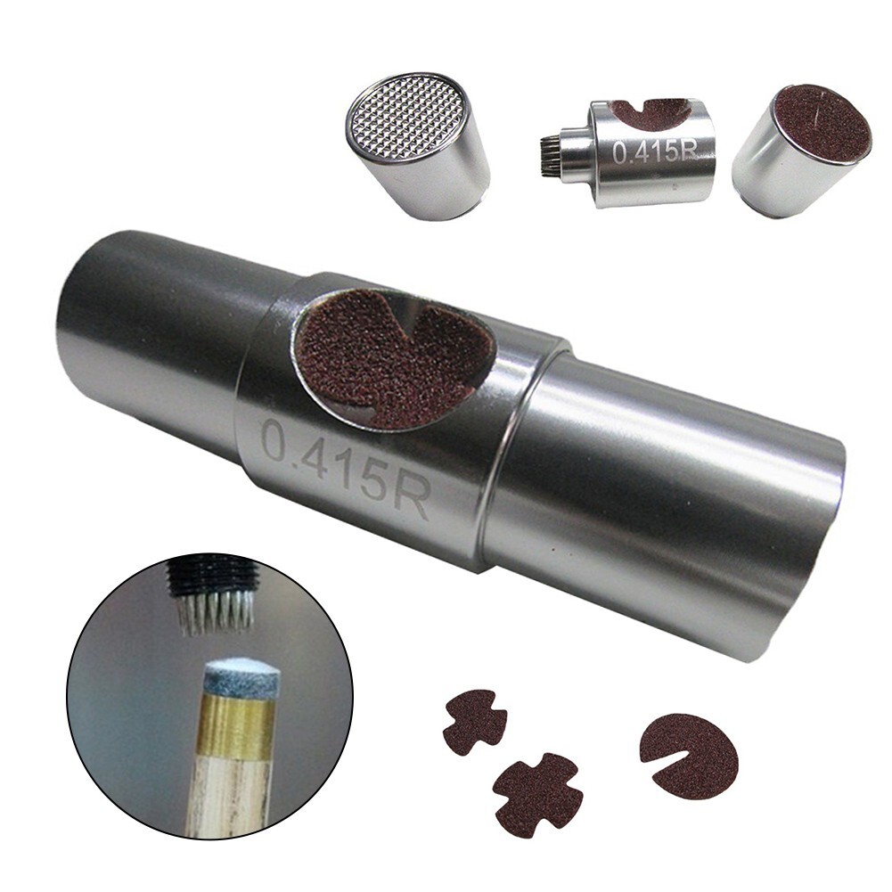 Practical Pool Cue Tip Burnisher Smooth and Effective Cue Tip