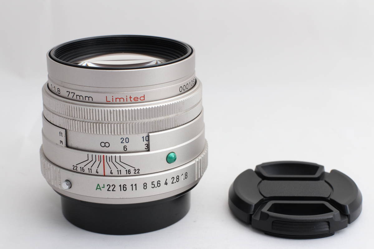 smc PENTAX-FA 77mmF1.8 Limited Silver Medium Telephoto Single