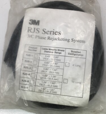 RJS-1-4FT 3M 3/C PHASE REJACKETING SYSTEM 0.43'' - 0.60'' 4' LONG