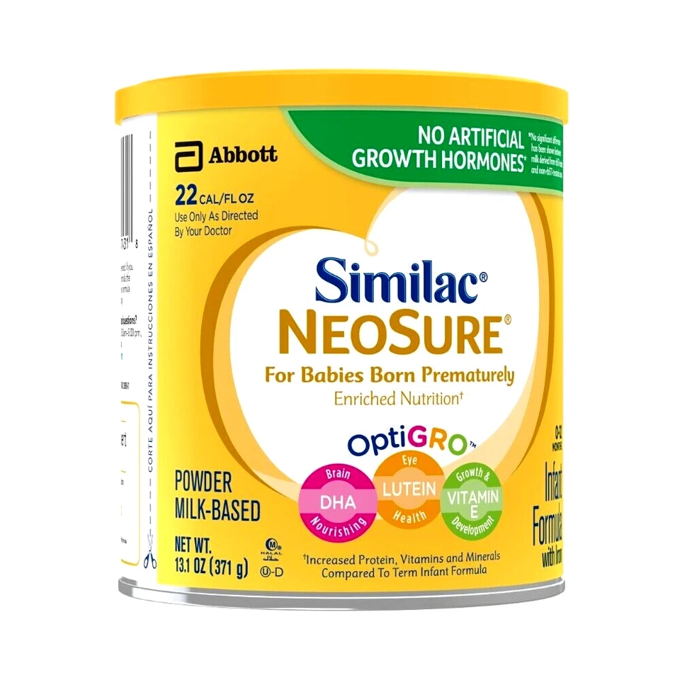 6 Similac Neosure Powder Formula 13.1.oz Cans for Premature - Exp 11/2026 - Image 4 of 4