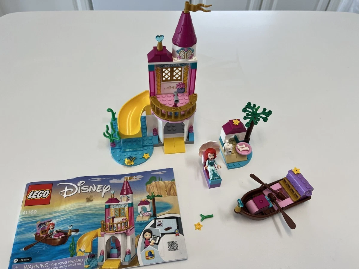 Lego 41160 Disney Ariel s Seaside Castle 100 Complete w Manual No Box