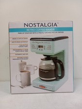 Retro 12-cup Programmable Coffee Maker 