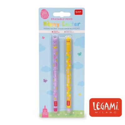 Legami Ostern 2er Stiftset Hase Küken ''HOPPY EASTER'' Neu & OVP LIMITED EDITION
