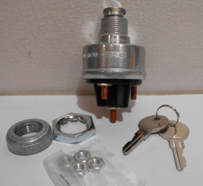 American Switches On-Off Key Switch EL31103