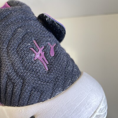 RARE Nike Kyrie 2 Kyrache White Black Purple Irving Sz 12 Shoes