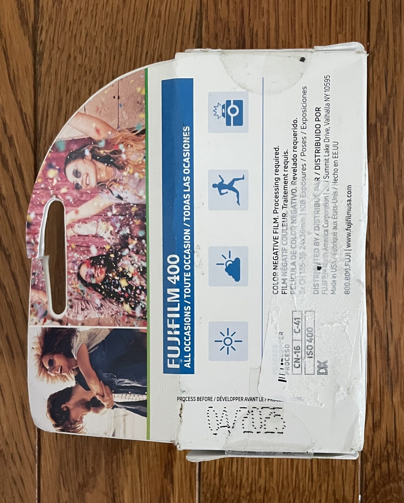 Fujifilm 400 Speed 35MM Color Film 36 Exposures 3 Pack Exp 2025