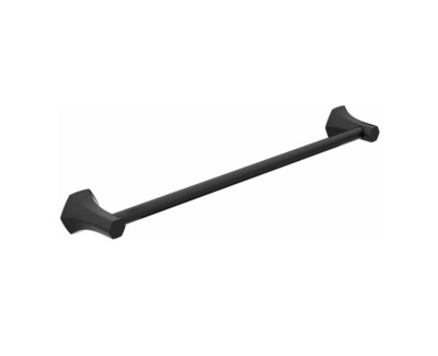 Hansgrohe Locarno 24'' Matte Black Towel Bar - 04835670