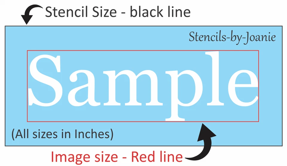 Stencils Joanie Peace Sign Stencil Hippie Love 70's Symbol DIY Wall Art T-shirt - Image 4 of 4