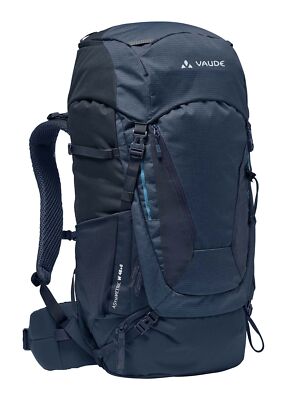 VAUDE Women's Asymmetric 48 + 8 Trekkingrucksack Wanderrucksack Eclipse Neu