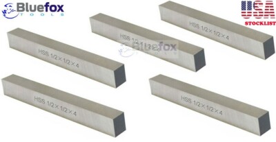 Meda HSS Cobalt Square Ground Tool Bit 5/16 X 5/16 X 2-1/2" - Lathe Tool Blank