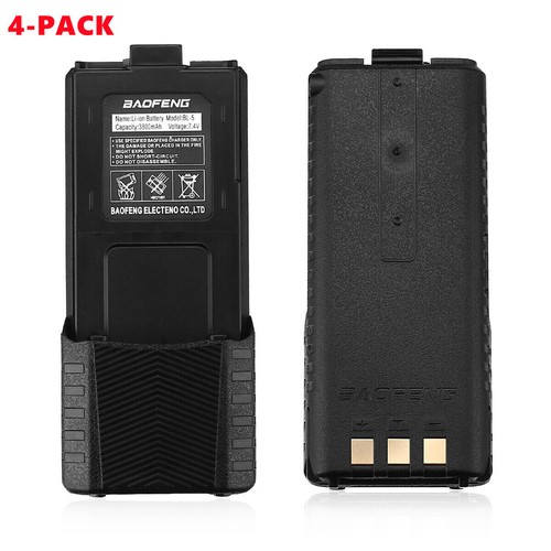 BAOFENG POFUNG BL-5L 7.4V Extended 3800mAh Battery for UV-5R BF-F8 UV-5R+ - Picture 15 of 19