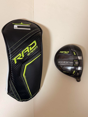 Cobra Radspeed Big Tour 3W 14.5 Fairway wood Head Only w/HC RH 