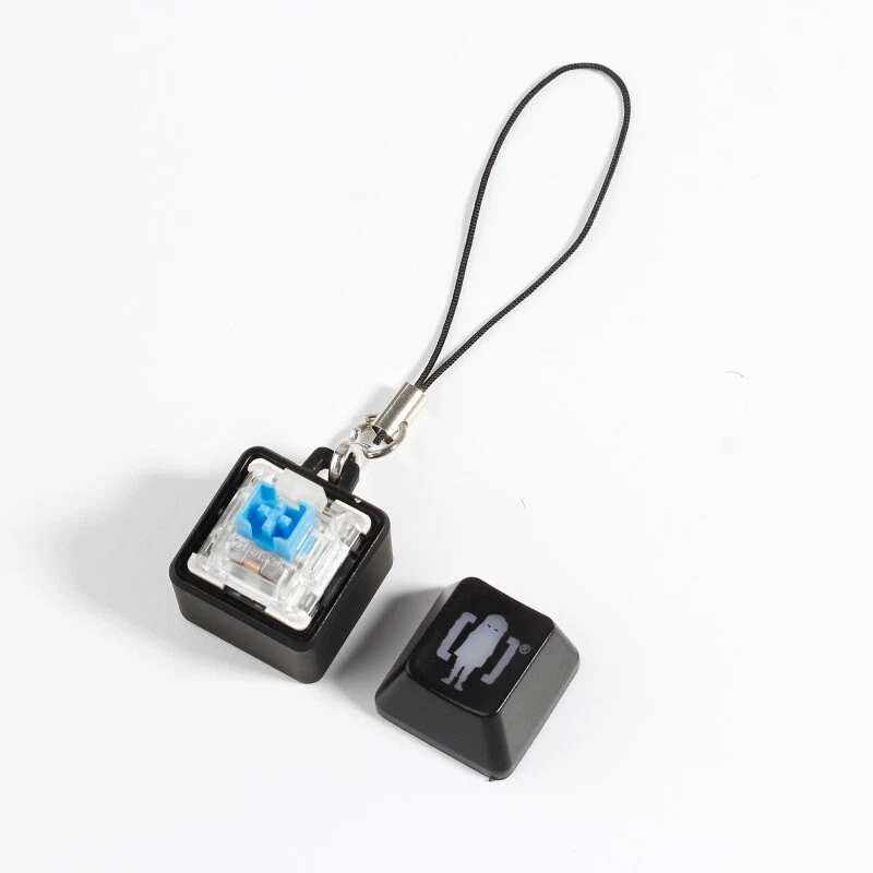LED Mechanical Keyboard Switch Keychain Light Up Backlit For Switches Tester