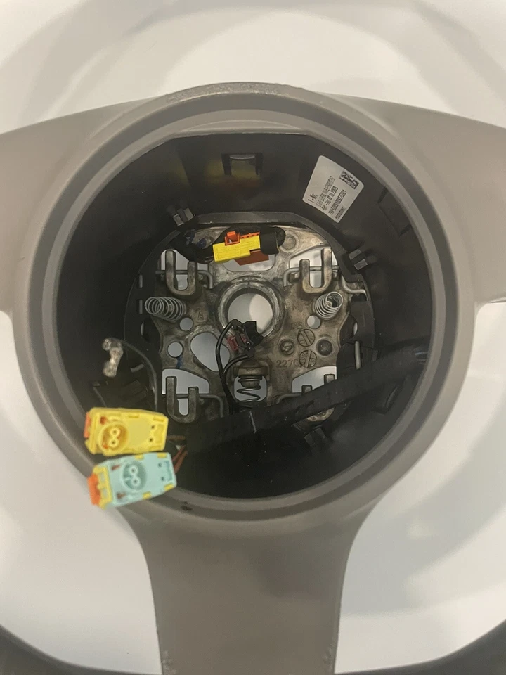 PORSCHE PANAMERA 970 09-17 PADDLE SHIFT MADERA CUERO VOLANTE TÉRMICO OEM Foto 3 de 4