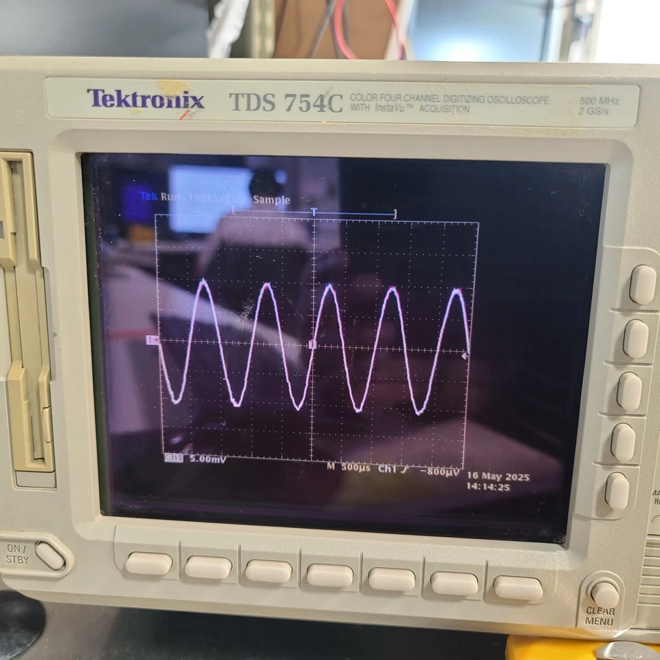 Tektronix TDS 754C Color Four-Channel Digitizing Oscilloscope 500MHz, 2 GS/s - Image 4 of 4