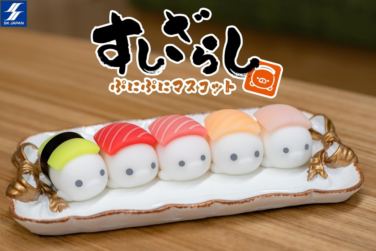 Sushizarashi Puni Puni Mascot [Set of 5types (full complete