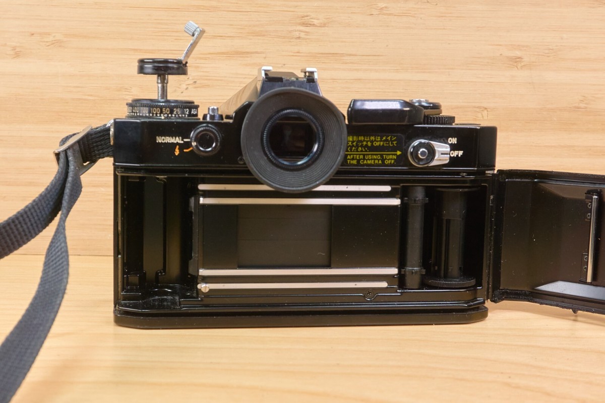 Vintage Canon EF 35mm Film Camera, with 50mm F1.8 FD Lens