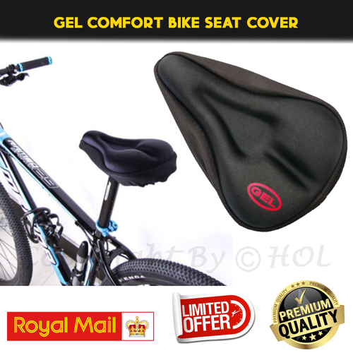 Top QUALITY BICI Coprisella Molto Morbido Gel Silicone Bicicletta per sella  imbottito BMX MTB | eBay
