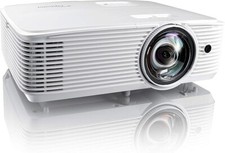 Optoma EH412ST Short Throw 1080p Projector – 4000 Lumens, HDMI, HDR Support
