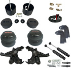 New ListingFront Air Ride Kit Fits 1992-98 Silverado 1500 Bags Drop Spindle Shock Relocator