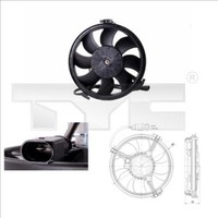 TYC LüFter MotorküHlung 802-0002 FüR Passat VW 3B3 Skoda A8 Audi A4 A6 380W B5 1