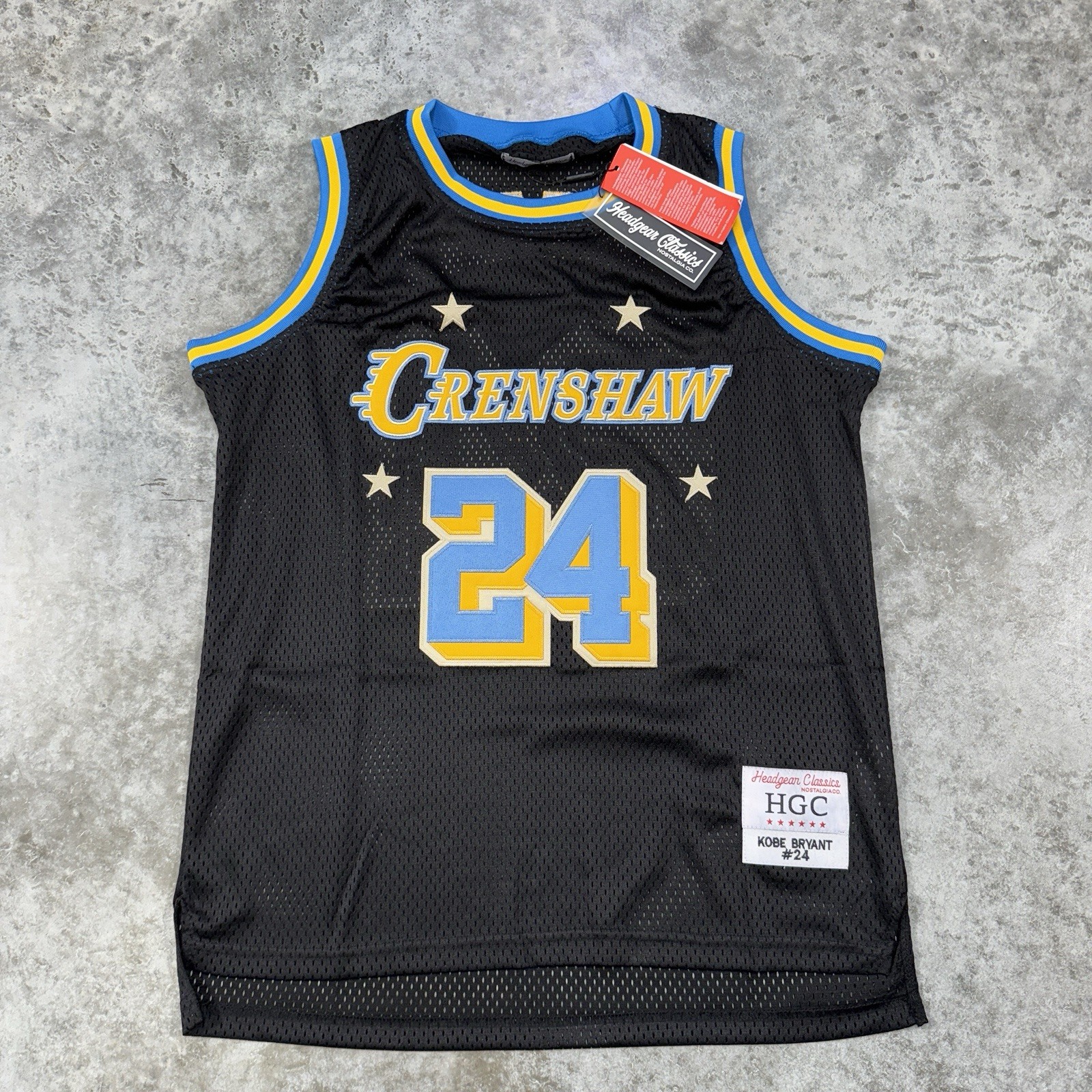 Headgear classics Crenshaw jersey mens small Kobe Bryant lakers Basketball NWT