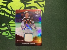 2011 TRIPLE THREADS BUSTER POSEY Red Mem / Autograph SSP /99 SF GIANTS  🔥💰📈