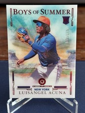 2025 Panini Boys of Summer - Luisangel Acuna, Luisangel Acuna #43 Red /175 (RC)