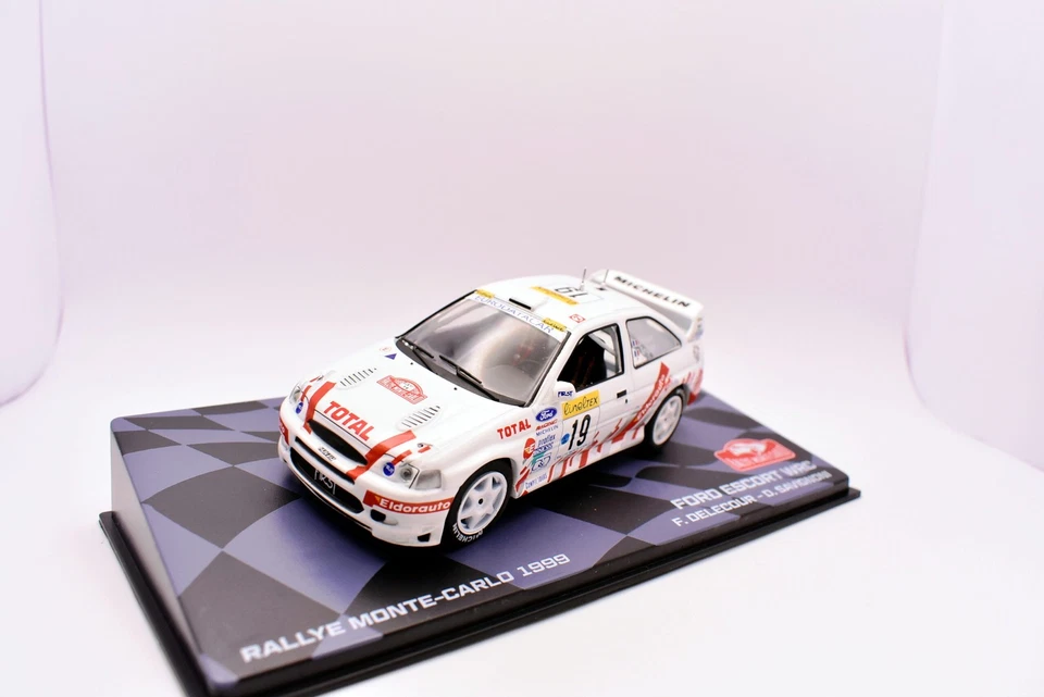 modellino auto rally scala 1:43 ford escort WRC collezione modellismo diecast - Immagine 3 di 4