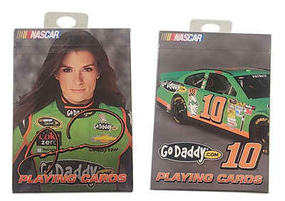 Lot 2 Nascar Danica Patrick #10 Go Daddy Racing Deck Bicycle Playing Cards