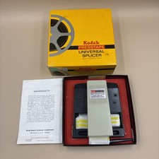 Kodak Presstape Universal Splicer 8 / 16mm, w/ Box Tape Lot