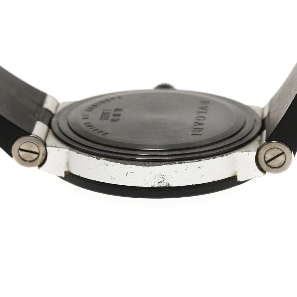 Reloj automático para hombre BVLGARI aluminio AL38TA fecha esfera plateada_874116 Foto 4 de 4